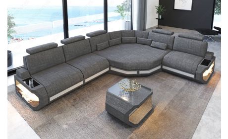 Stoffsofa Asti L-Form – Komfort & Stil