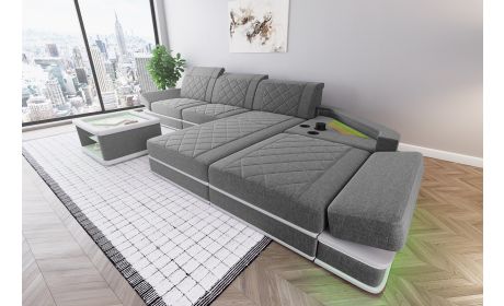 Polster Ecksofa Perugia in L-Form