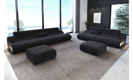 Couchgarnitur Concept – 3er & 2er Stoff