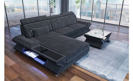 Ecksofa Napoli aus Stoff – Komfort & Stil