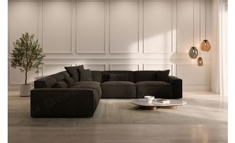 Ecksofa Formenta Stoff – Modern & Bequem