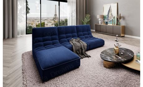 Polster Ecksofa Melilla in L-Form