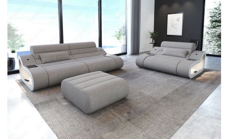 Couchgarnitur Concept – 2er & 1er Stoff