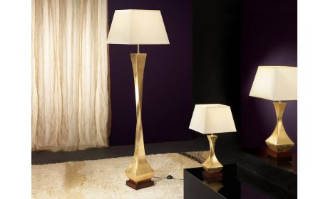 Stehlampe Deco Gold – Elegantes Design