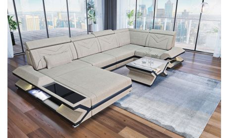 Stoff Wohnlandschaft Napoli – Modern & Gemütlich