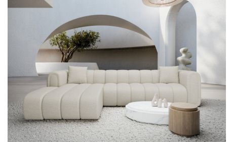 Polster Ecksofa Almagro L-Form Kurz