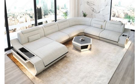 Wohnlandschaft Toscano XXL Stoff