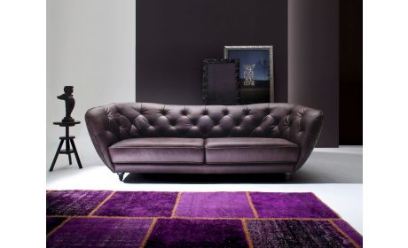 Viersitzer Ledersofa Bremen – Komfort & Stil