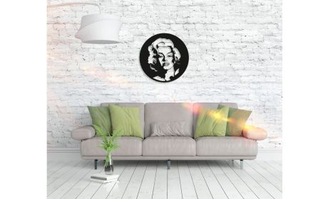 Metall Wandbild Marilyn Monroe