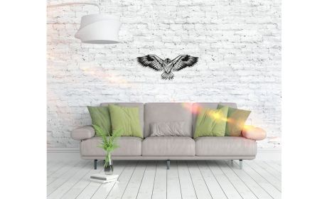 Metall Wandbild "Eagle" – Majestätische Wandkunst