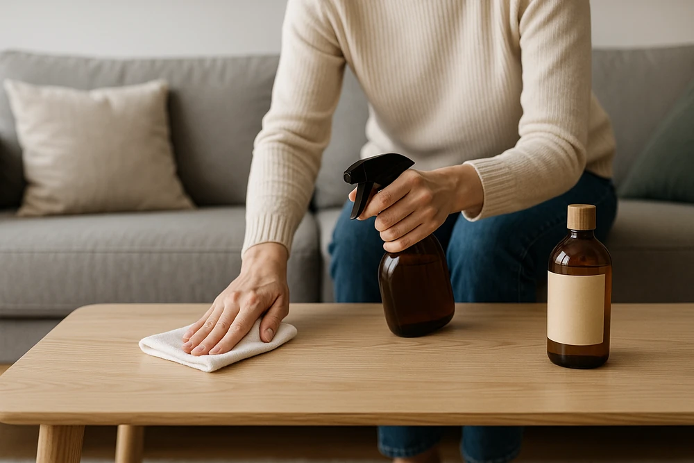 So pflegen Sie Holzmöbel